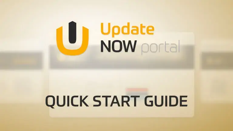 Update Now tutorial